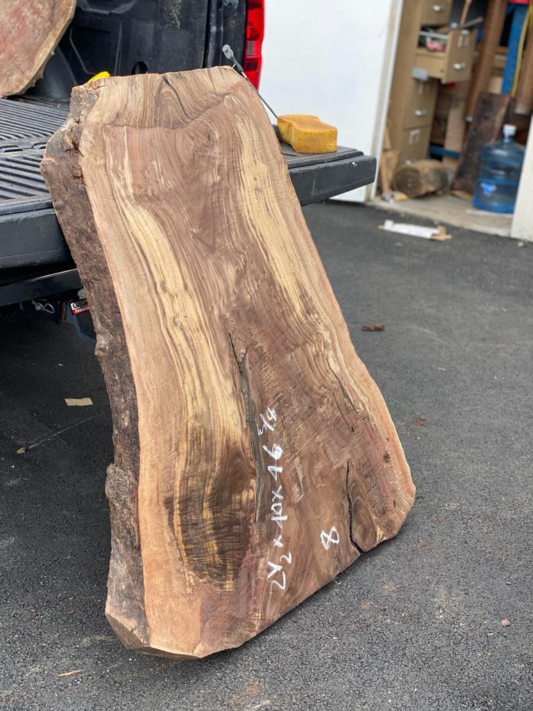 Claro Walnut Burls# No.8 (Bell Shaped)