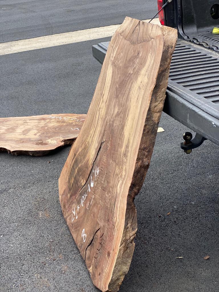 Claro Walnut Burls# No.8 (Bell Shaped)