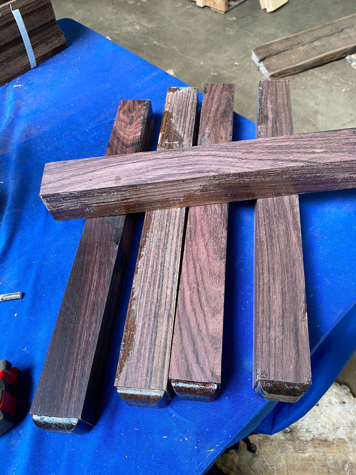 Buy East Indian Rose wood 2" x 2" x 12" turning blank