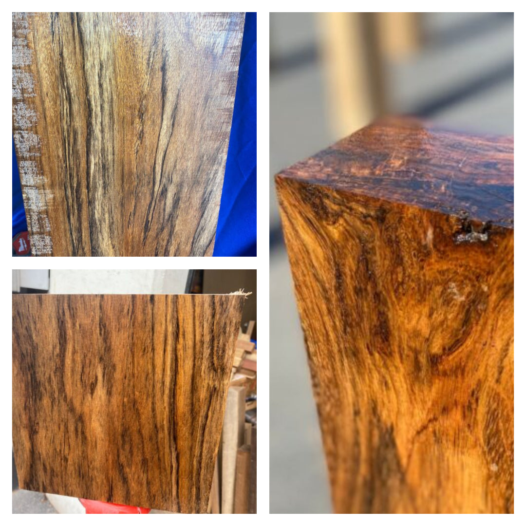 Ovangkol Bowl Blanks Bundle Pack #3- 3x5x5 I 3x7x7 I 3x8x8