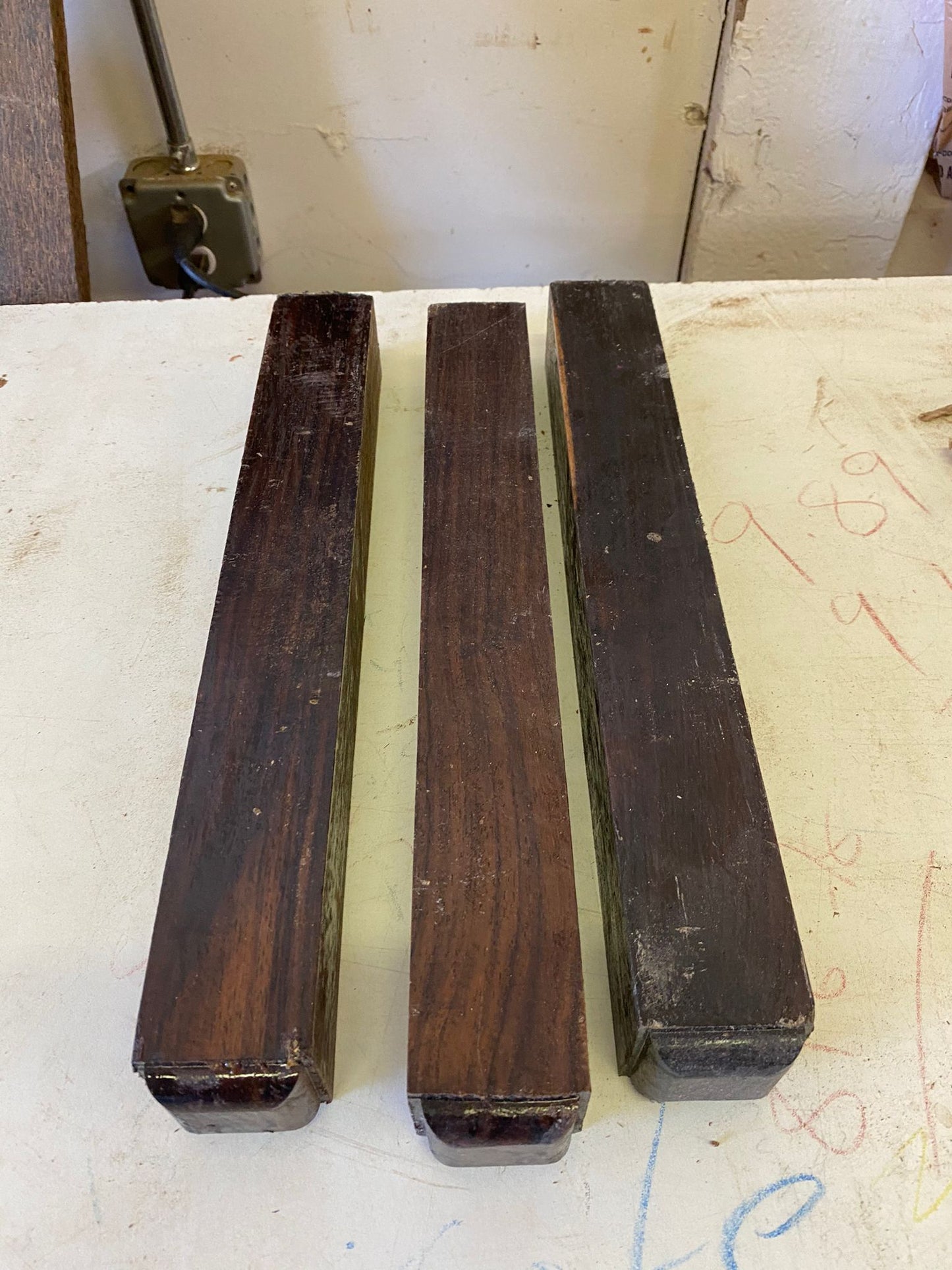 Buy best East Indian Rose wood 2" x 2" x 18" turning blank