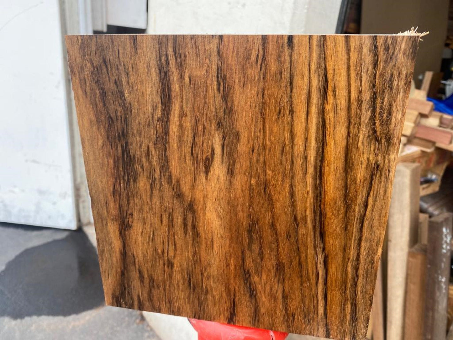 2 piece combo pack of beautiful Ovangkol Bowl Blank 2x5x5 lathe size
