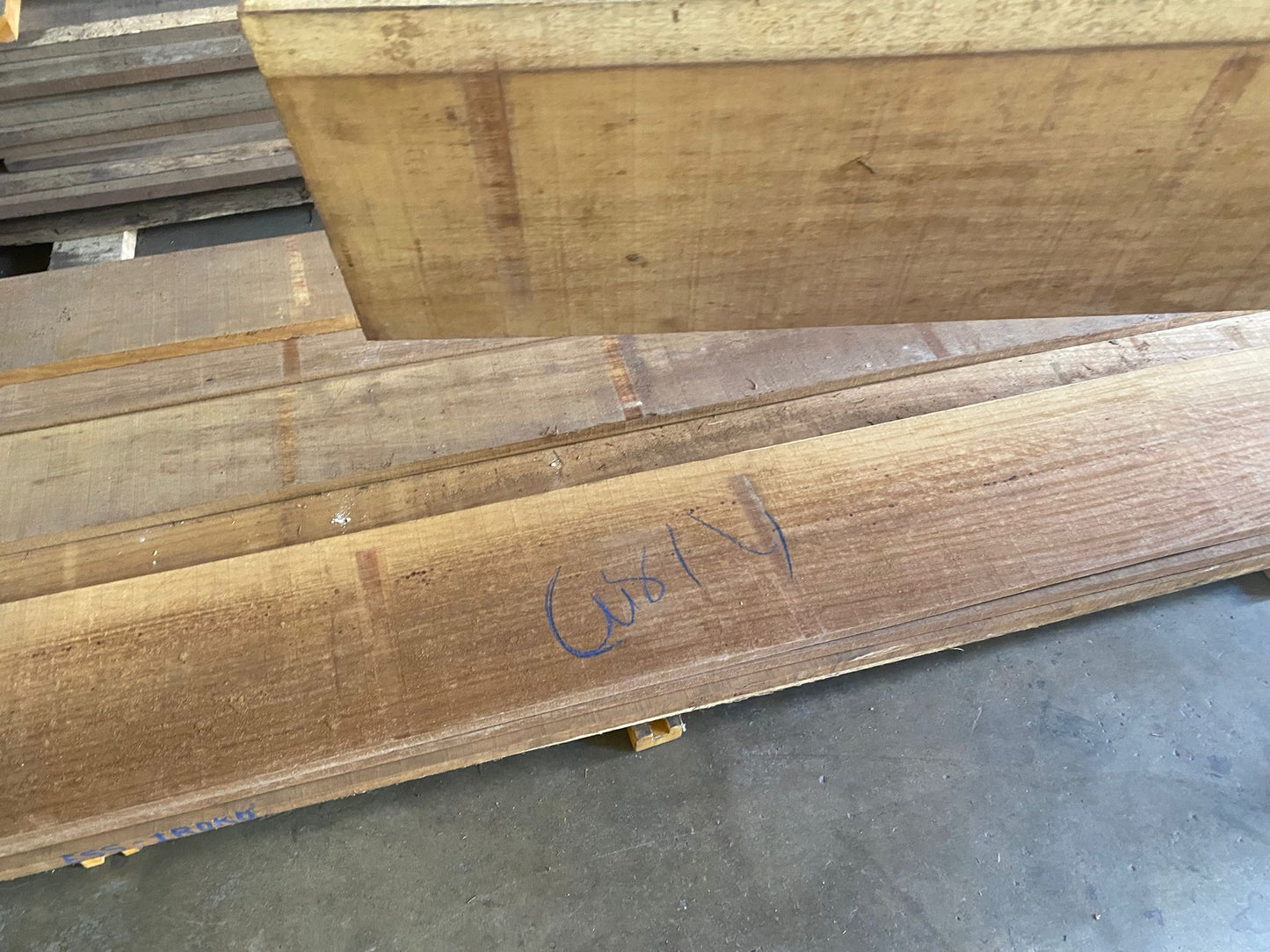 8/4 Iroko Lumber Pack "72" Width "5:" "8" Height " 2"(10 to 20 Board Feet)