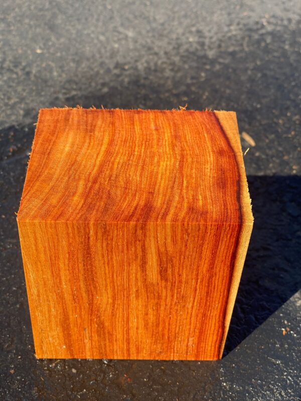 Pack #4 Pau Rosa 3 X 3 X 2 Bowl Blanks I Ovangkol 2x3x3 Bowl Blanks