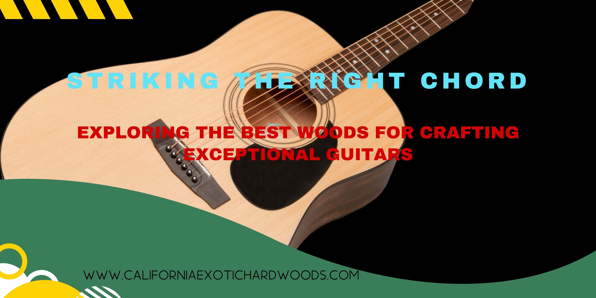 The best woods for making guitars