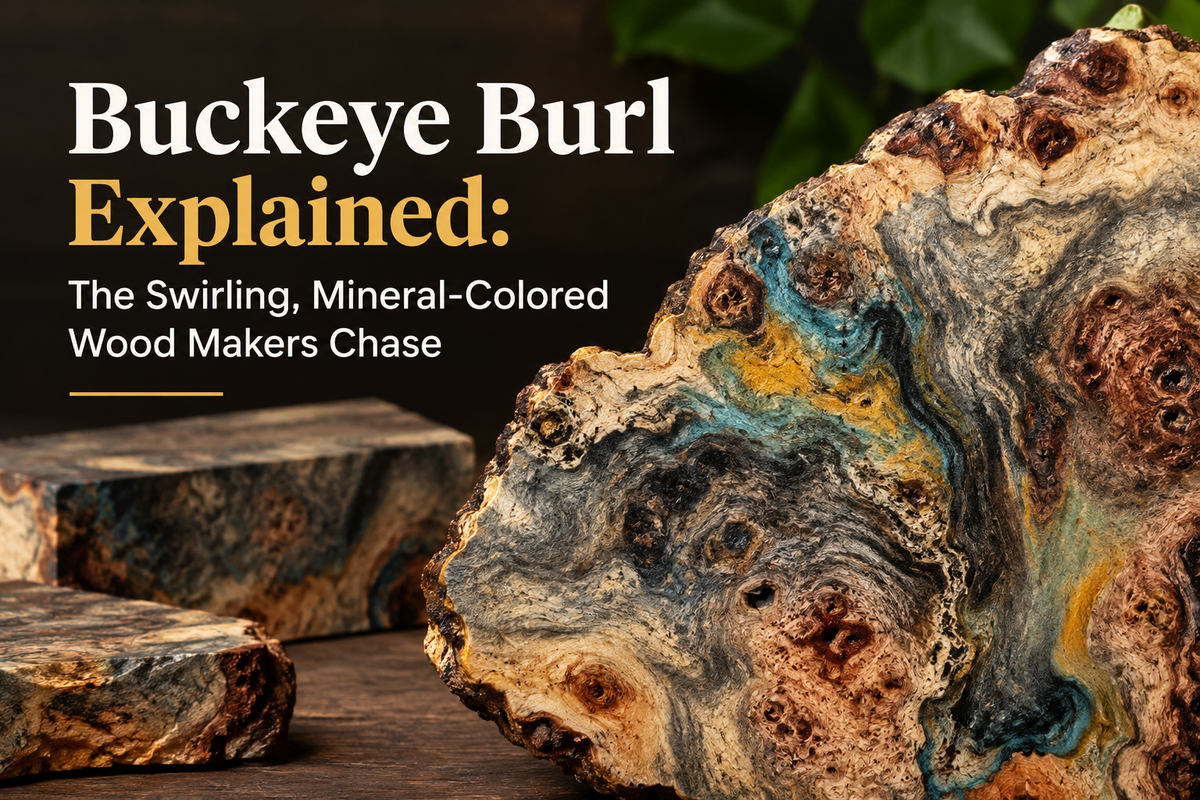 Buckeye Burl Explained: The Swirling, Mineral-Colored Wood Makers Chase