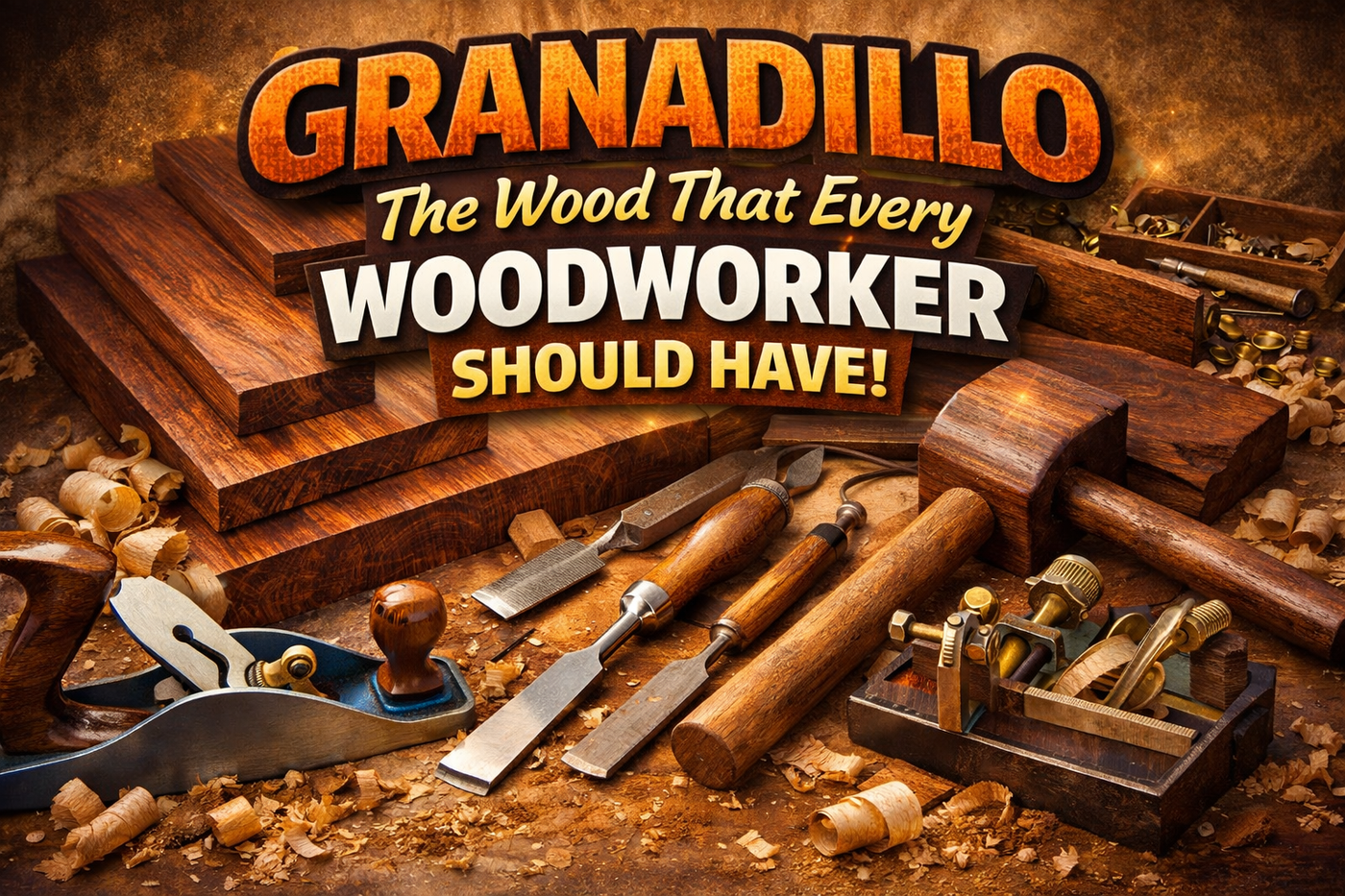 Granadillo : the wood that every wood worker should have .