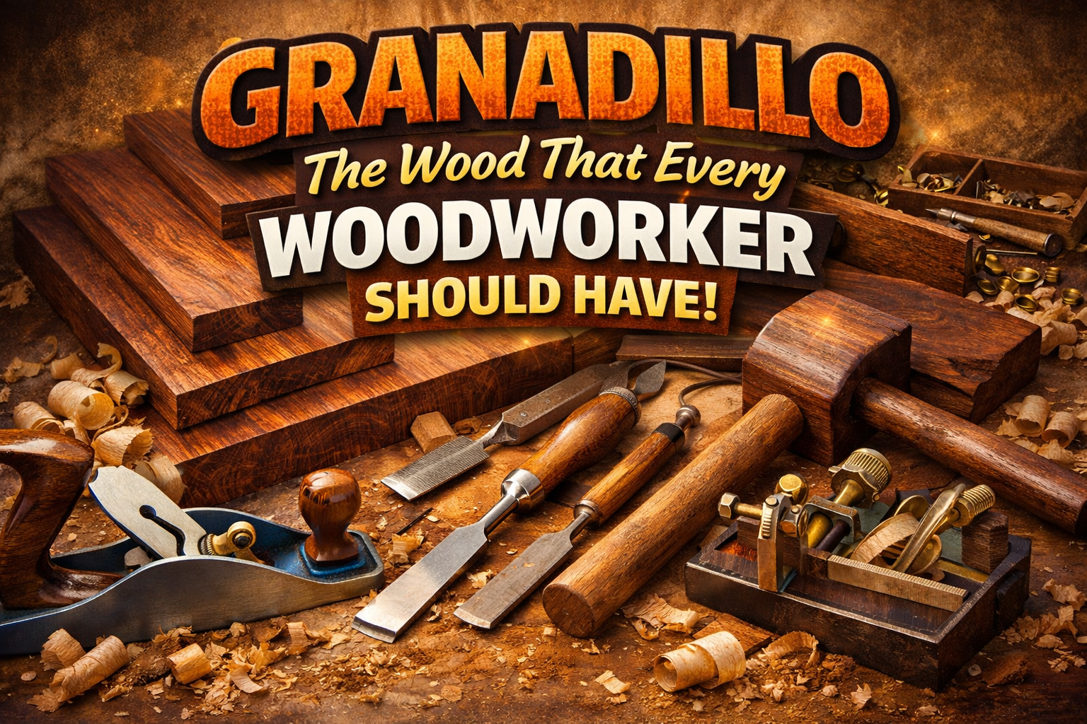 Granadillo : the wood that every wood worker should have .