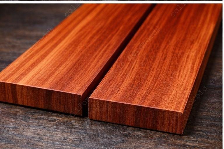 Sapele Guitar Fingerboard Blank