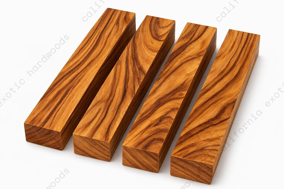 Burma Teak Pen Blank (5 Pack) - 3/4"