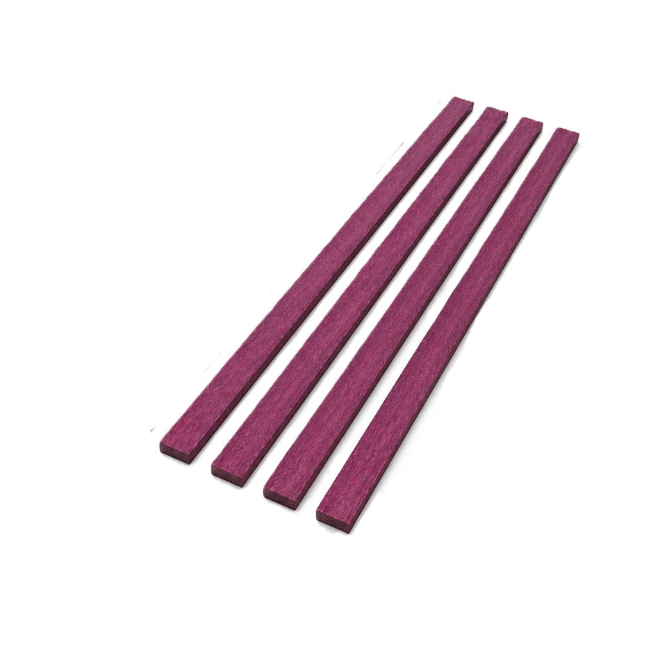 Pack of 5 Purpleheart Binding Wood