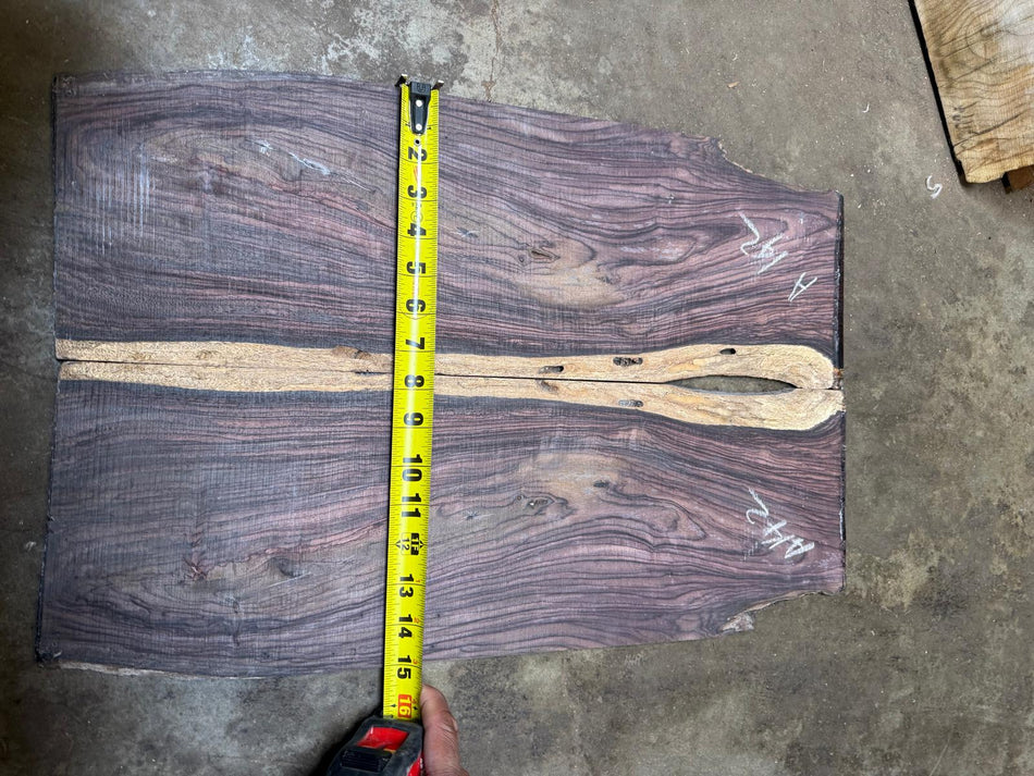 East Indian Rosewood Electric guitars drop Tops 3/16 “ x 15 1/4” x 22 1/4" #A142