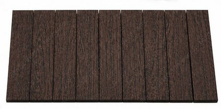 Wenge Thin Lumber Boards – 10 Pc Set (12" x 3" x 1/4") Kiln Dried & Sanded Exotic Hardwood