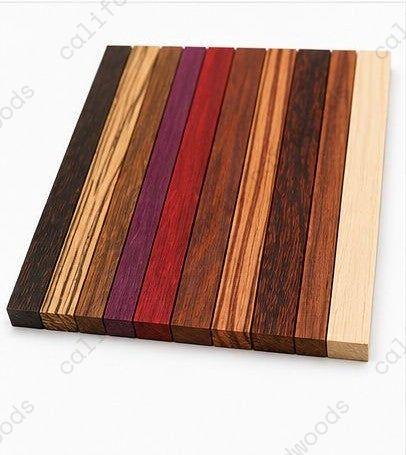 Exotic Wood Craft Blanks Combo Pack
