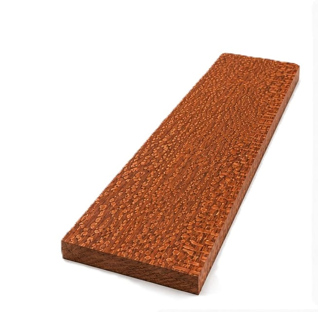 Leopardwood Exotic Wood Samples – 1/2" x 3" x 6" | Premium Exotic Hardwood Sample Boards for Woodworking & Crafts