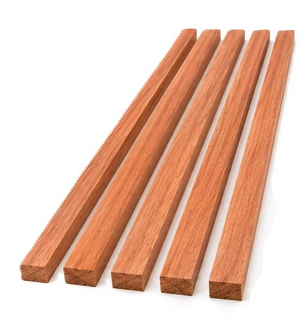 Pack of 5 Spanish Cedar Binding Wood Strips – Premium Tonewood for Guitar & Luthier Projects