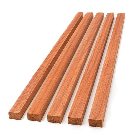 Pack of 5 Spanish Cedar Binding Wood Strips – Premium Tonewood for Guitar & Luthier Projects
