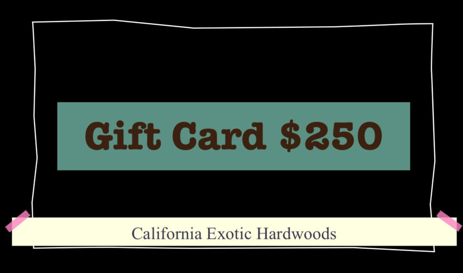 Tarjeta de regalo de $250
