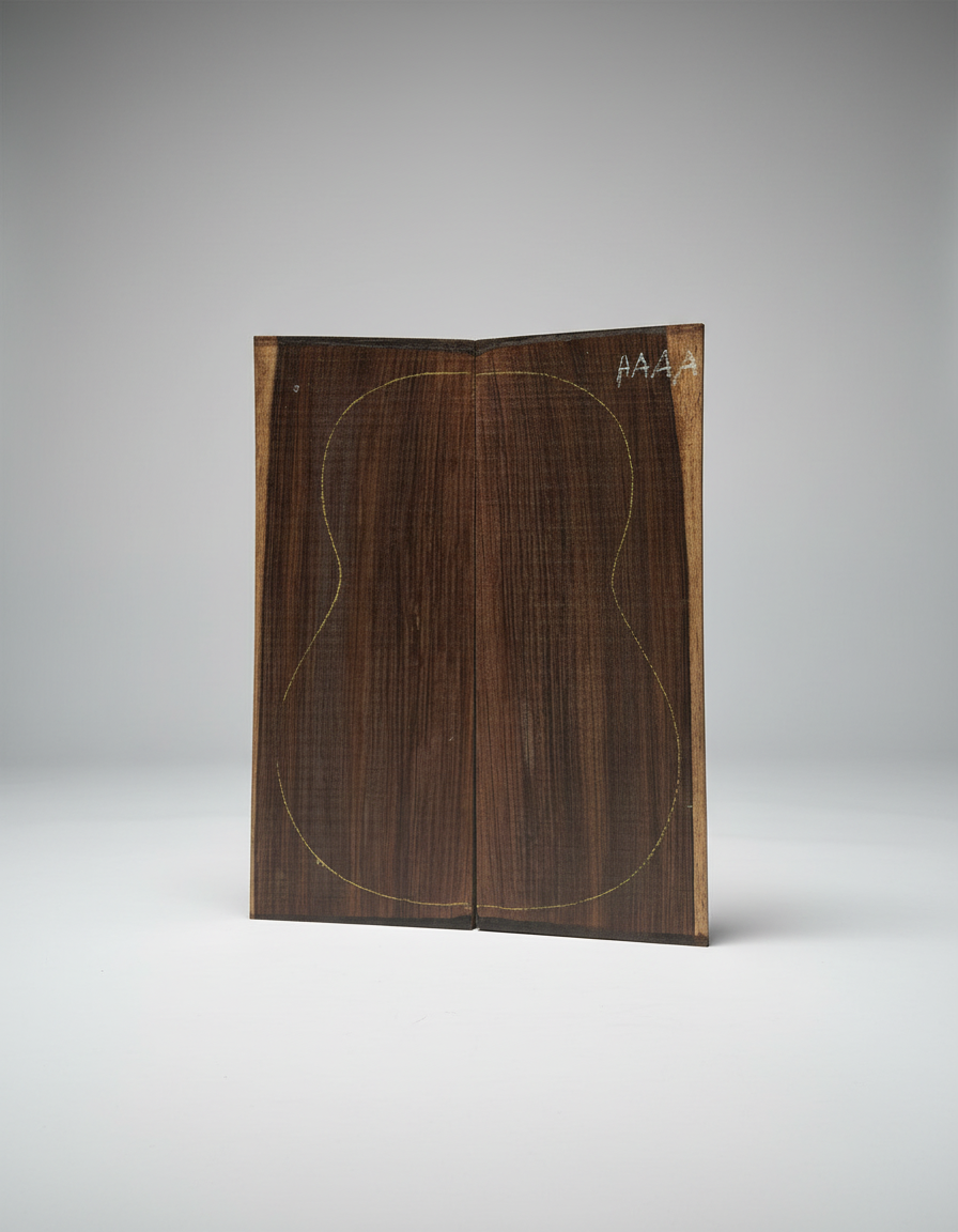 East Indian Rosewood Classical AAAA Grade Guitar Back & Side Set