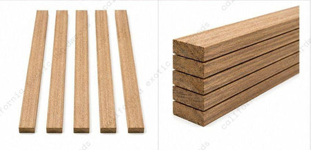 Pack of 5 Mango Binding Wood Strips | Luthier & Fine Woodworking