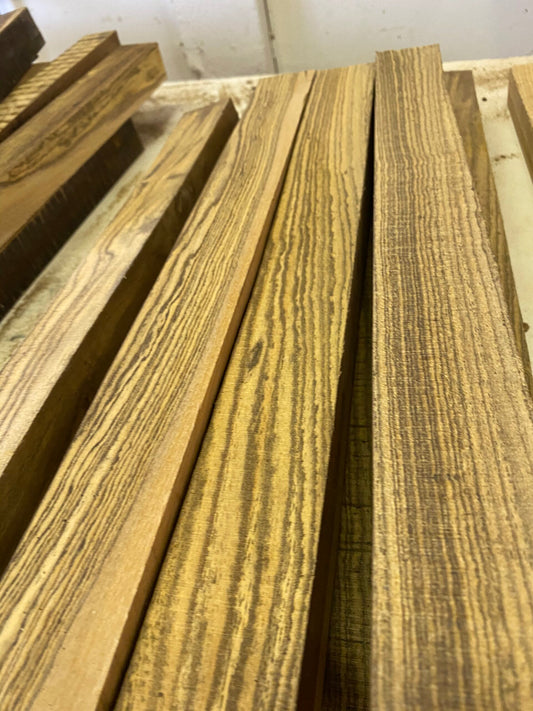 Bocote wood blanks  1.5" X 1.5" X 12" 25PCS BOCOTE TURNING SQUARES