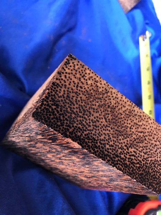 Black palm 4" x 4" x 2" bowl blanks