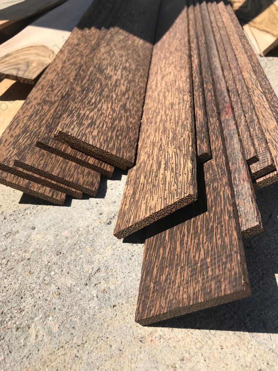 coconut palm wood for sale 8 Pieces Summer Super Sale Offer Black Palm 3/4 Lumber with 3" width, – California Exotic Hardwoods