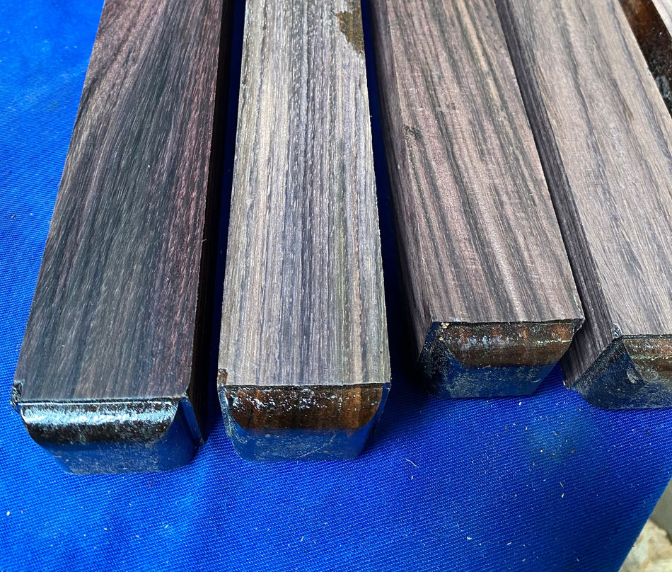 Compre madera de rosa de la India oriental de 1 1/2" x 1 1/2" x 6" para tornear.