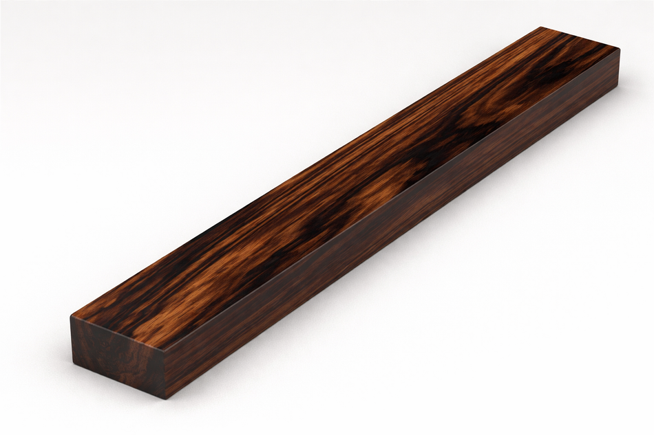 Pack of 3 Exotic East Indian Rosewood Thin Lumber Board (1" x 2" x 12")