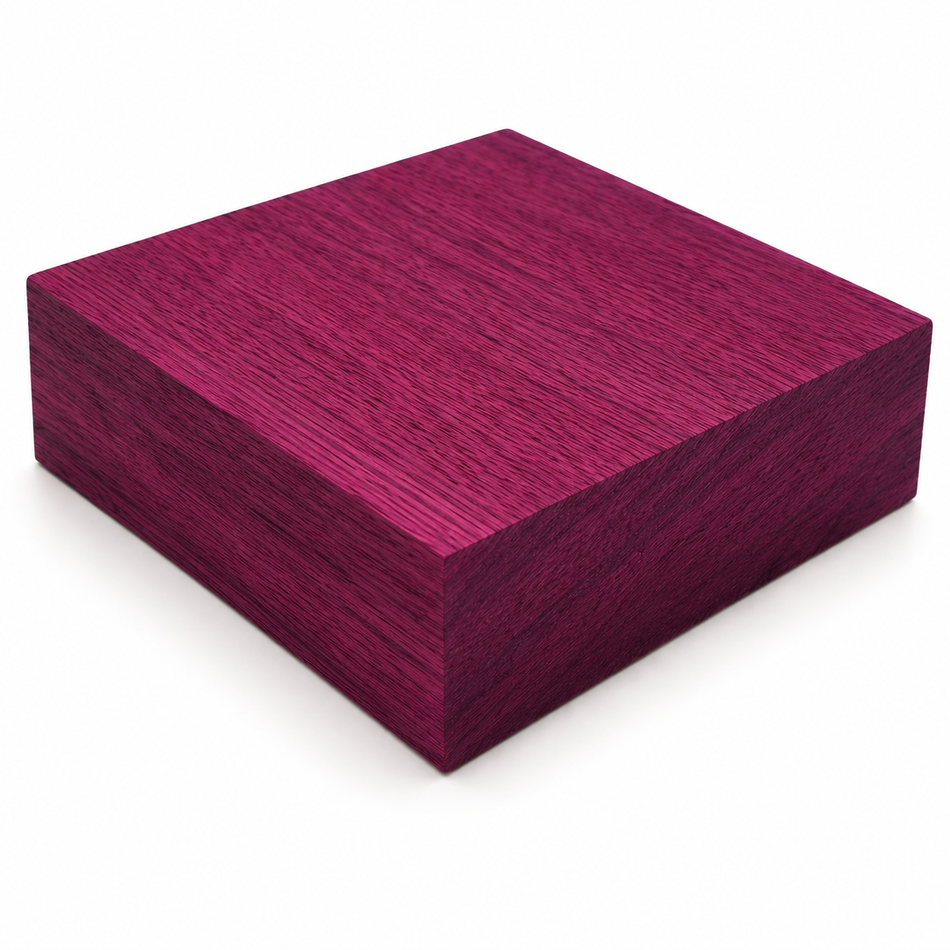 Exotic Hardwood Bowl Blank Combo Pack: Mango, Purpleheart, Granadillo, Mahogany, Black Palm