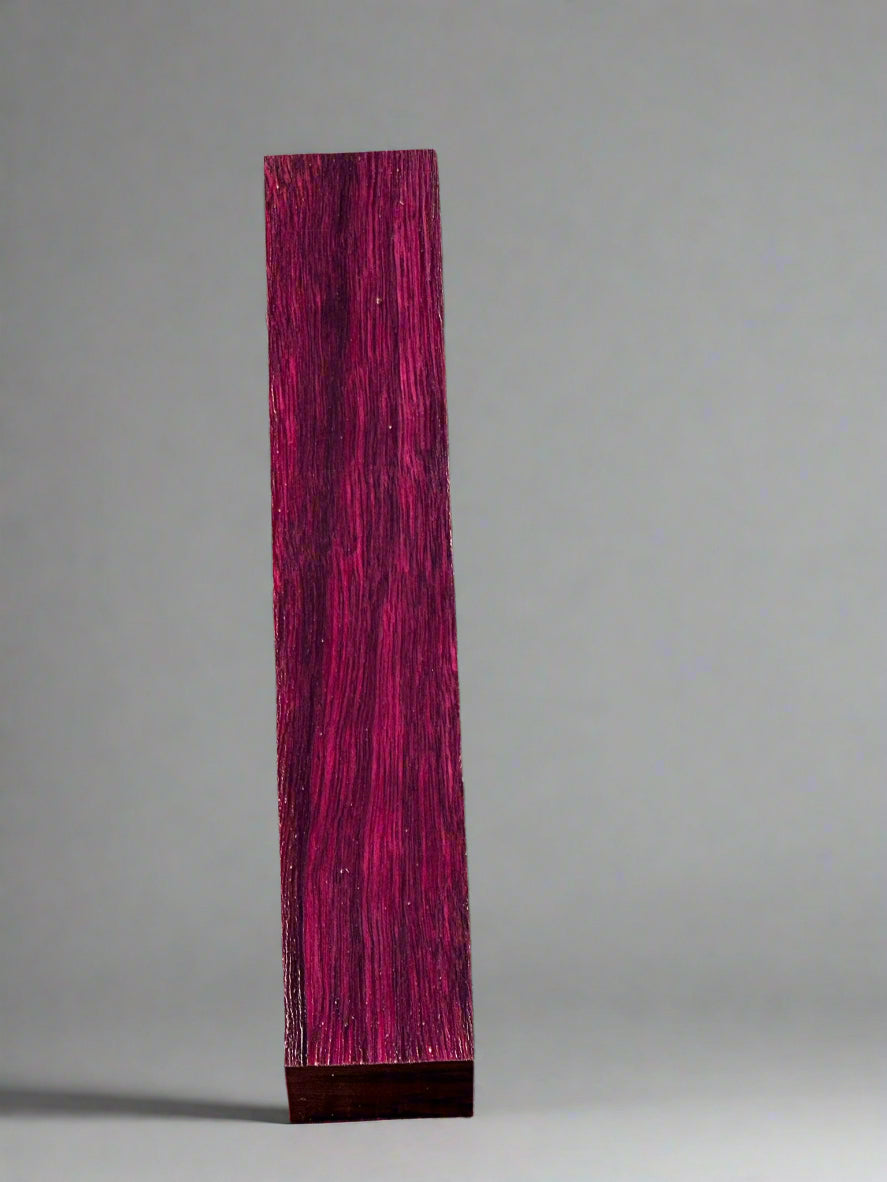 Flame Purpleheart Turning Wood Blank