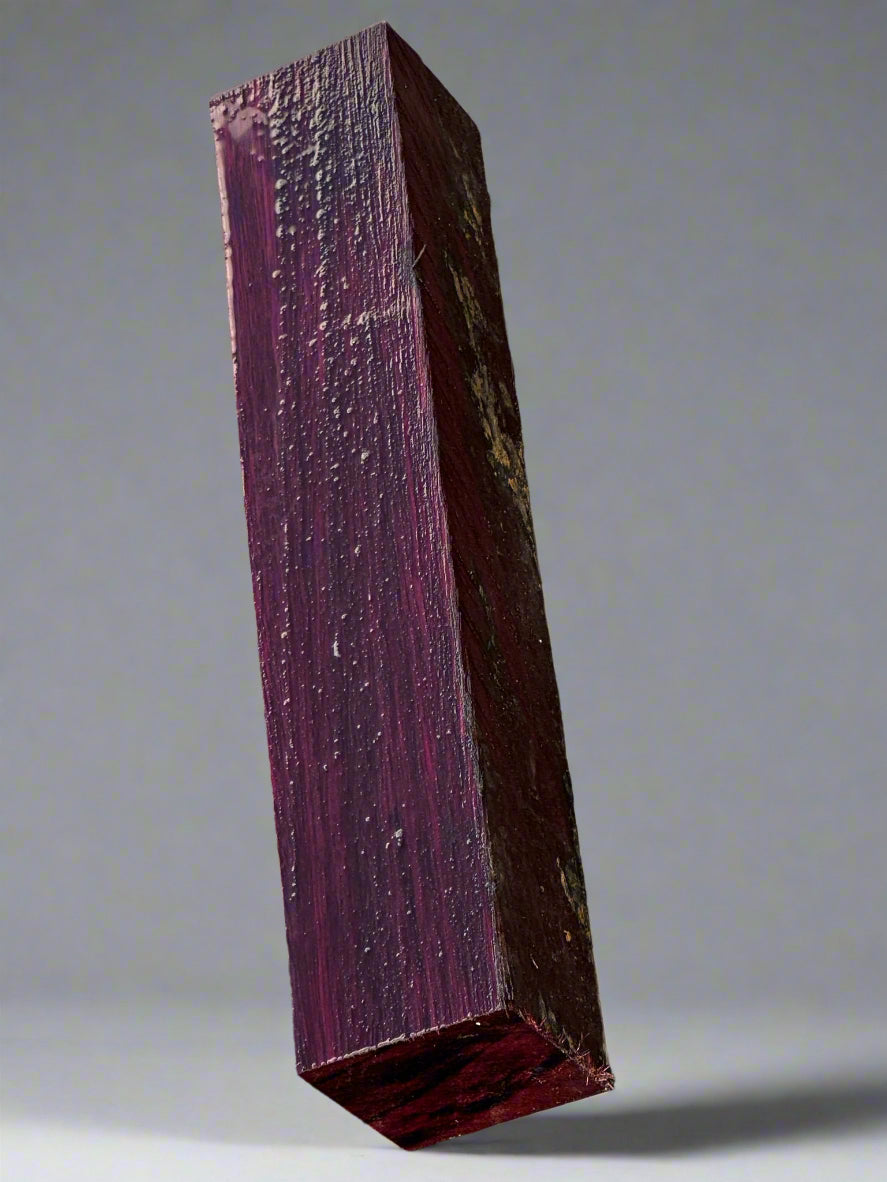 Purpleheart Wood Knife Blanks/Knife Scales 5"x1-1/2"x1"