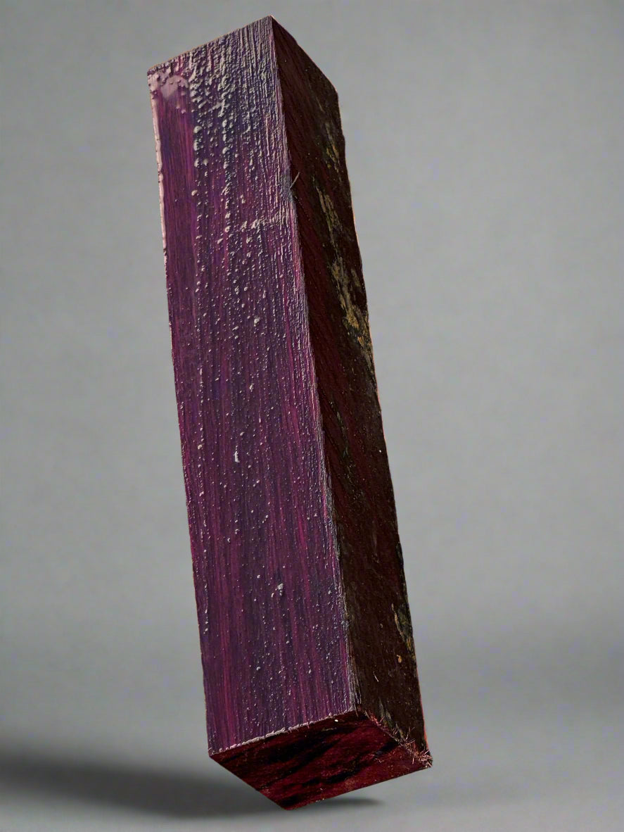 1 Piece, Purpleheart Turning Wood Blank 24"x 2"x 2"