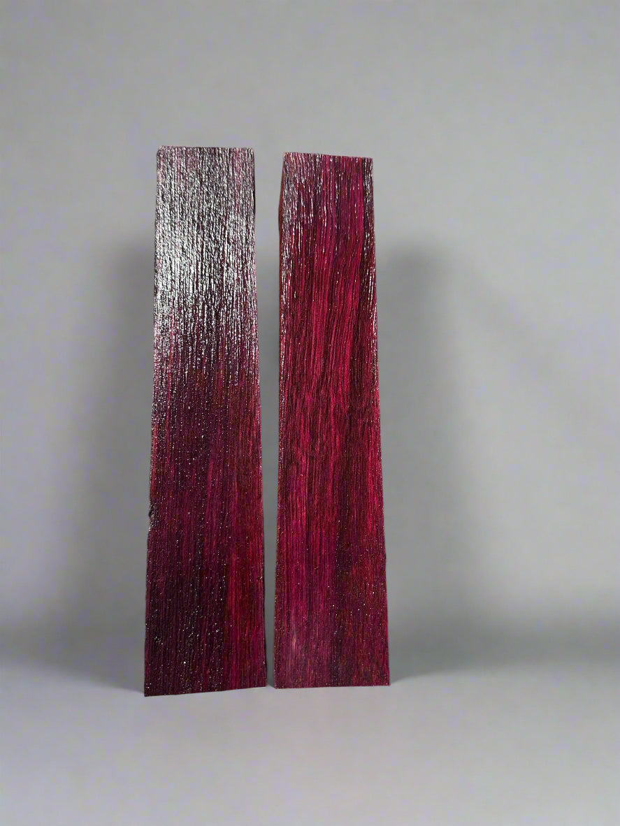 Pack of 5, Purpleheart Binding Wood