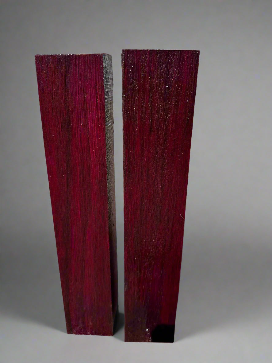 Pack of 5, Purpleheart Binding Wood