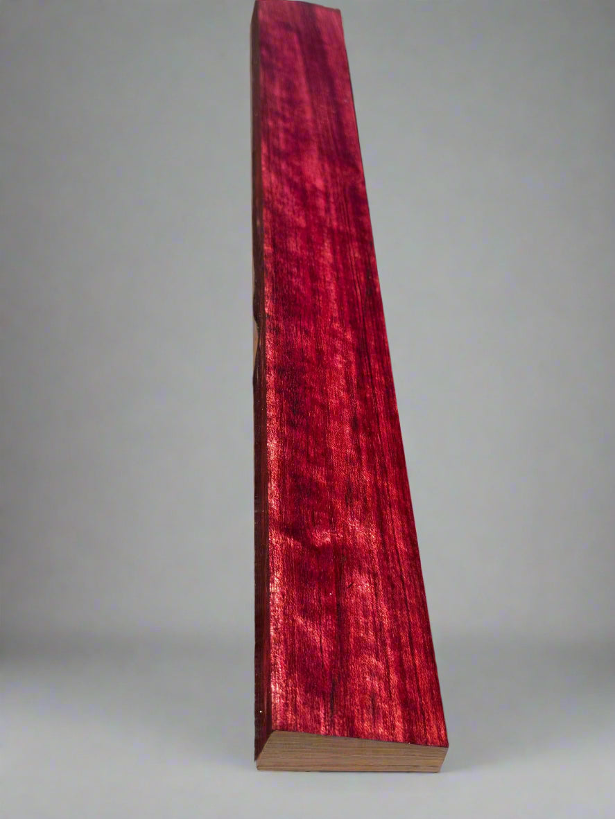 Flame Purpleheart Turning Wood Blank 25" x 1-7/8" x 1-7/8"