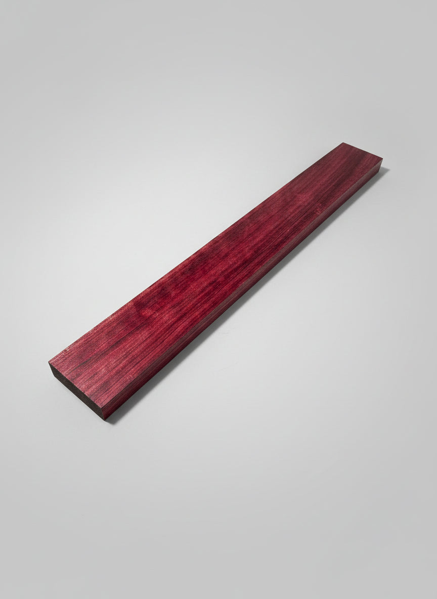Purpleheart 70mm Guitar Fingerboard Blank for Classical Guitar