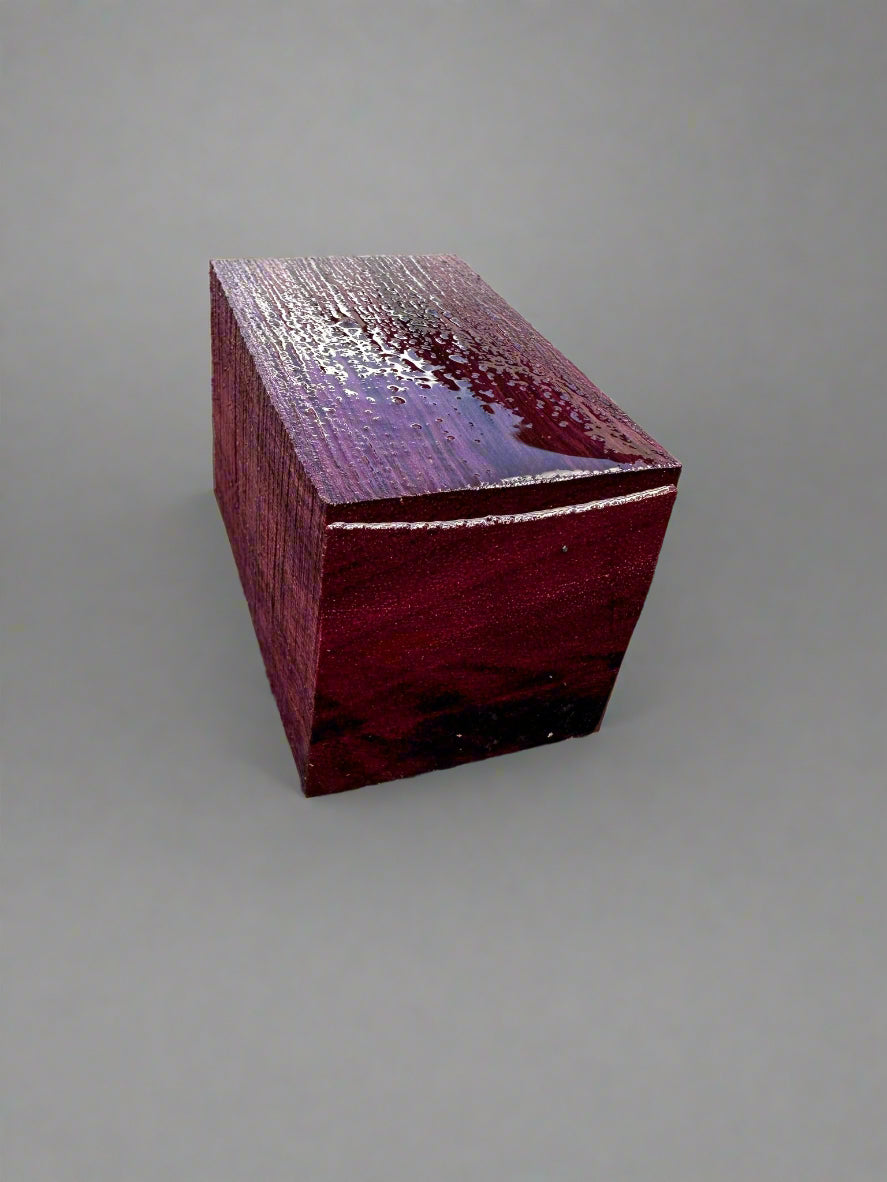 Purpleheart Bottle Stopper Blank