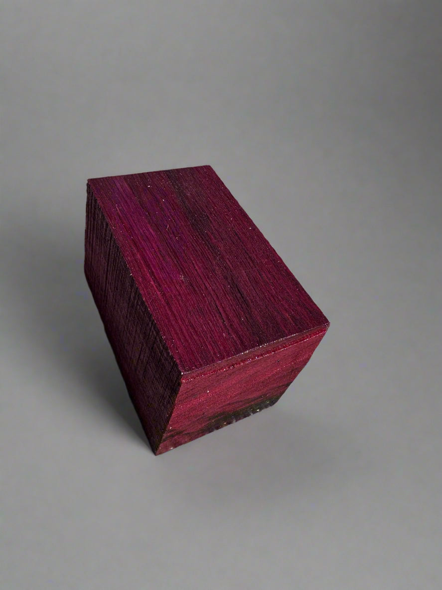 Purpleheart Bottle Stopper Blank