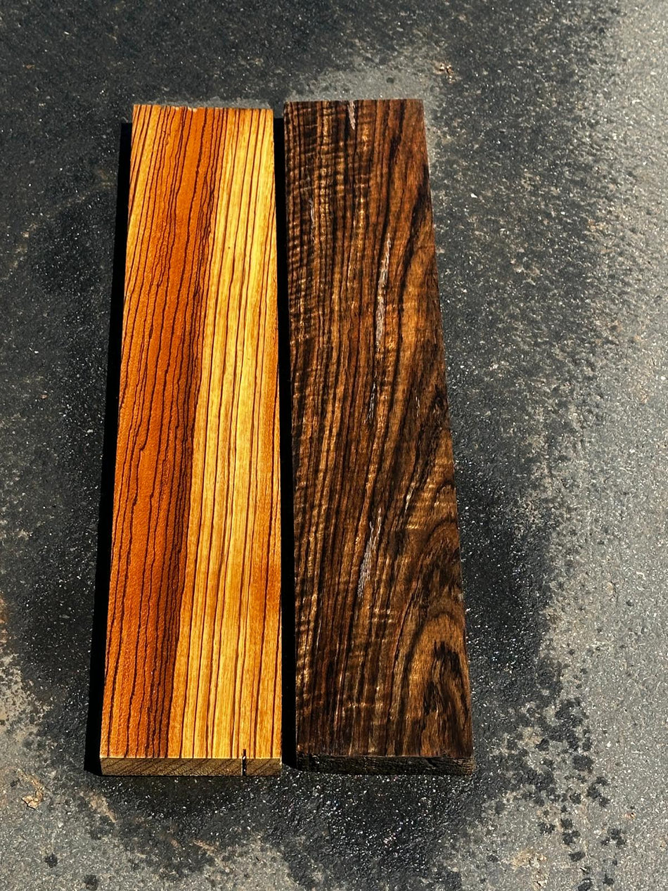 Zebra wood and Ovangkol cutting boards pack
