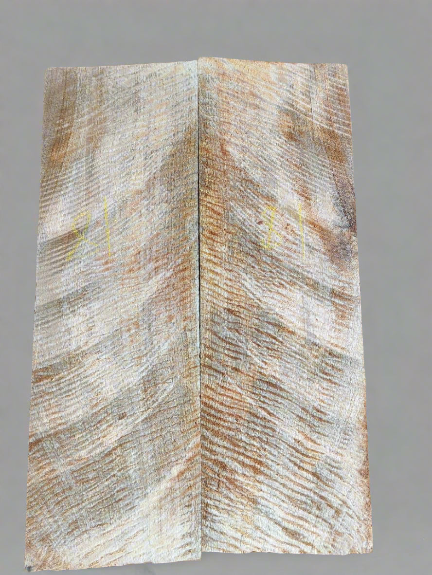 Curly mango Guitar drop tops 21" x 7" x 1/4"