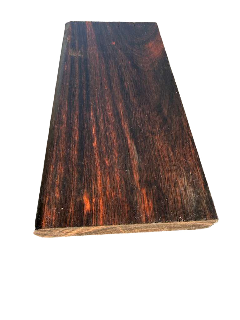 Macassar Ebony lumber 1 “ x 6“ x 8”