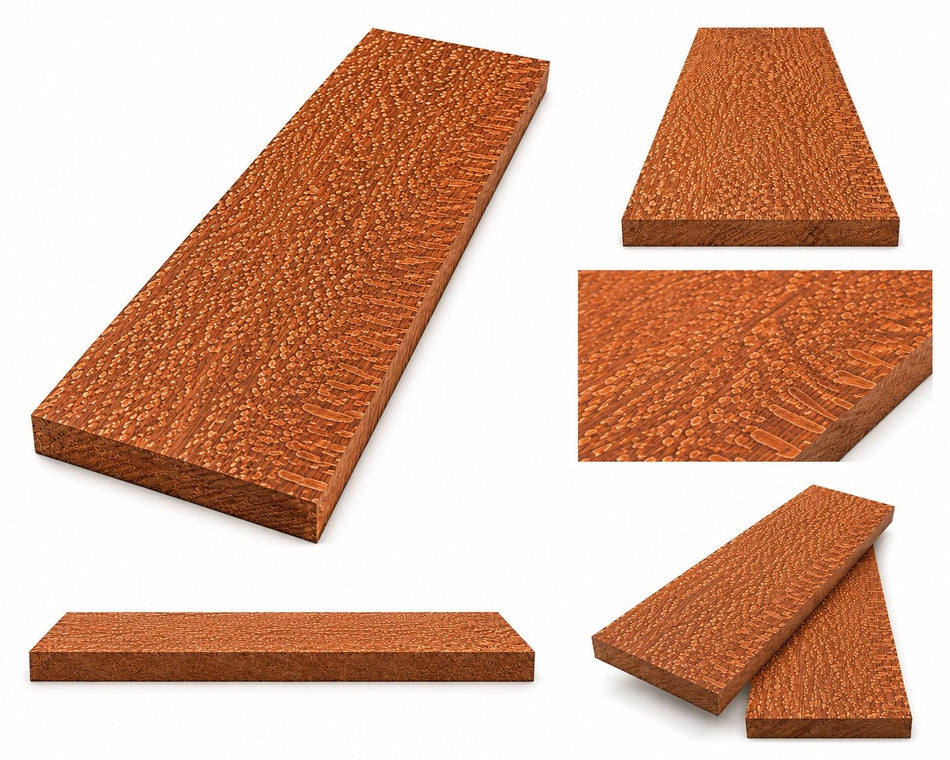 Leopardwood Lumber Planks & Boards – 4/4 Exotic Hardwood Lumber