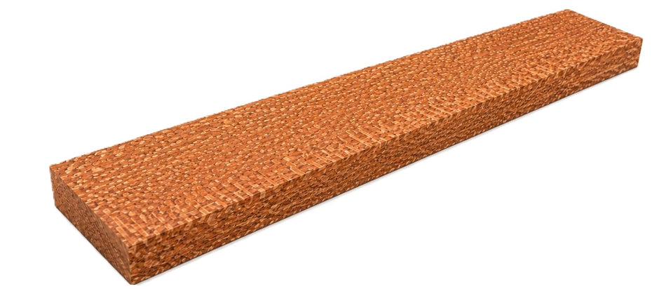 Leopardwood Guitar Neck Blank – 30 x 4 x 1 – Exotic Tonewood for Custom Guitar Building