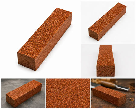 Leopardwood Pen Blanks – 3/4" x 3/4" x 5-1/2" Premium Exotic Wood for Turning & Pen Making