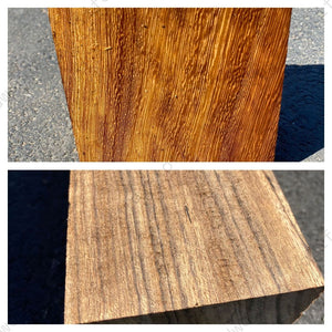 Pack #4 Ovangkol 2x7x7 Bowl Blanks I Iroko Bowl Blanks 2” X 7” X 7”