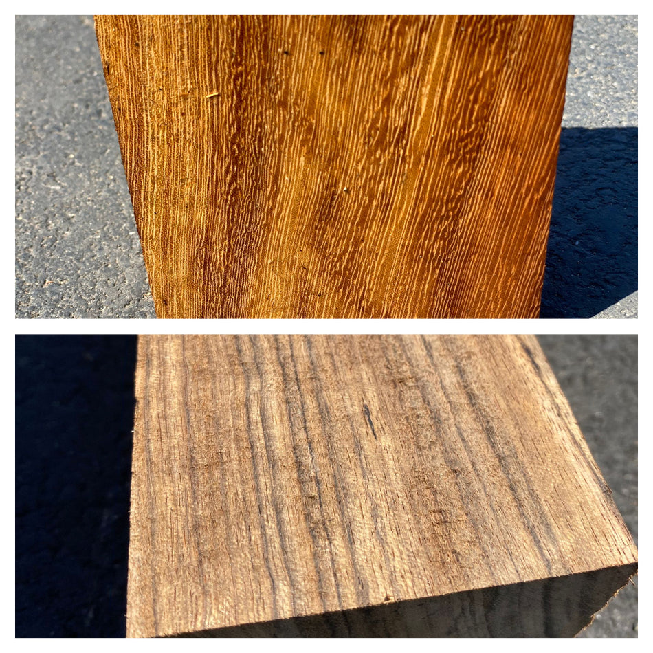 Paquete n.° 4 Cuencos en blanco Ovangkol de 2 x 7 x 7 pulgadas | Cuencos en blanco Iroko de 2 x 7 x 7 pulgadas