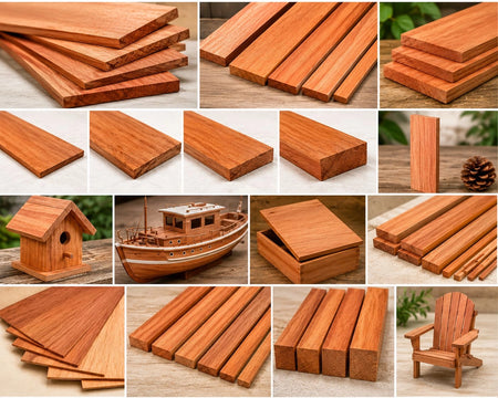 Spanish Cedar Dimensional Lumber – Premium Kiln-Dried Exotic Hardwood for Woodworking & Humidors