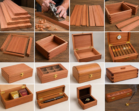 Spanish Cedar Dimensional Lumber – Premium Kiln-Dried Exotic Hardwood for Woodworking & Humidors