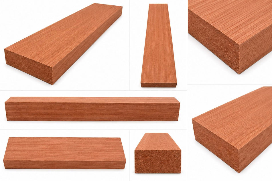 Spanish Cedar Guitar Neck Blank – 30" x 4" x 2" – Premium Tonewood for Luthiers & Instrument Builders